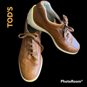 Tod's Men's Casual Leather Driving Shoes Size 6